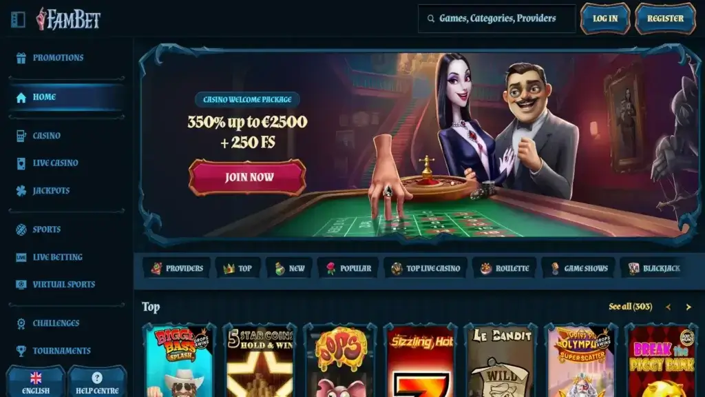 Fambet Casino Screenshot